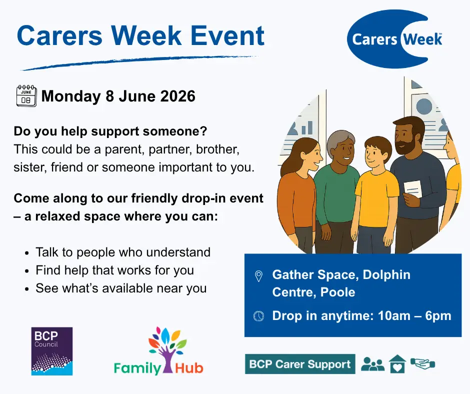 Young Carers Event Monday 8 June, 10am to 6pm 