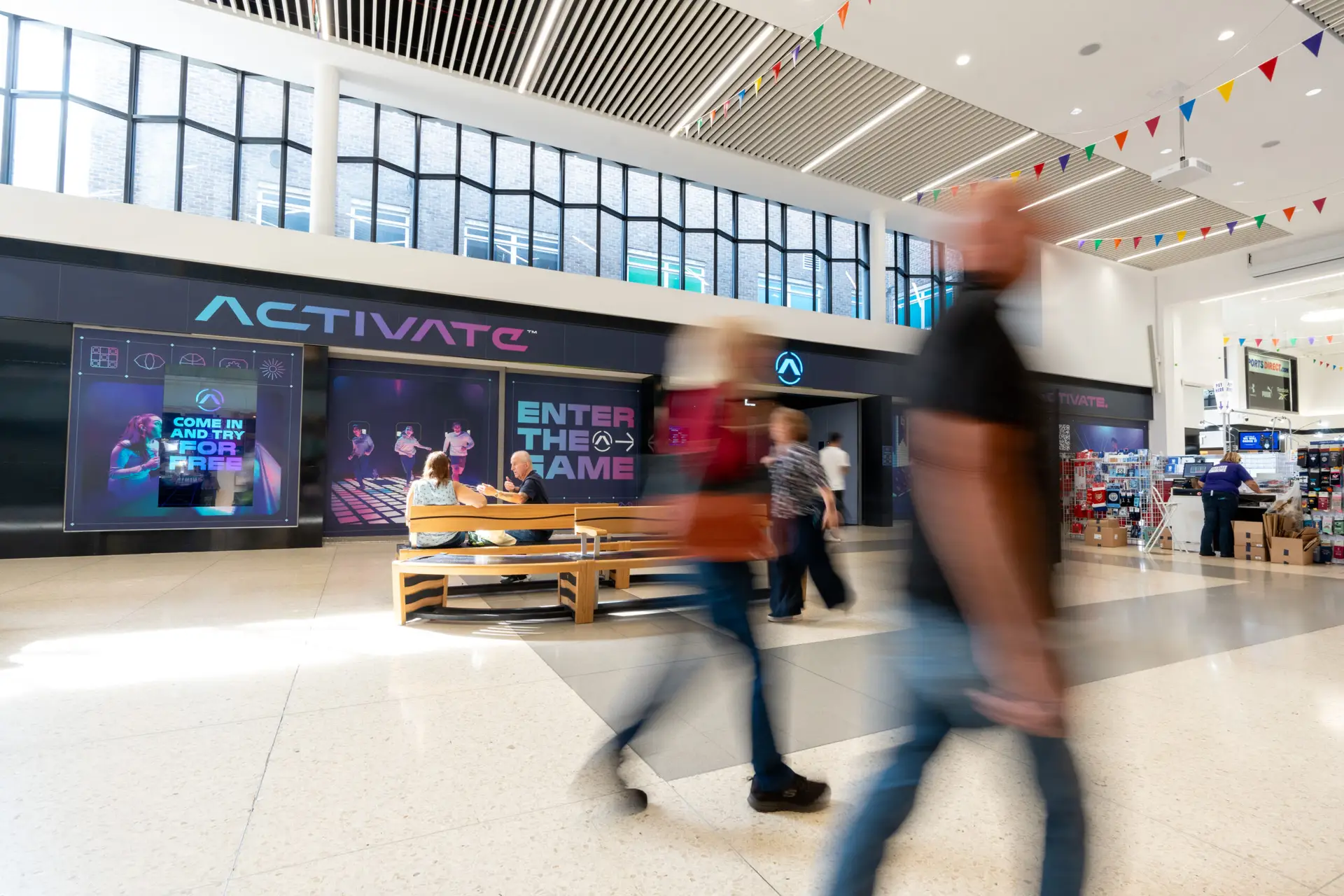 Activate at The Dolphin shopping centre, Poole
