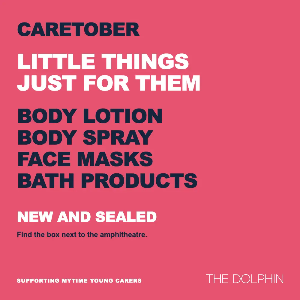 What to donate to Caretober. Body lotion, body spray, face masks and bath products. New and sealed.